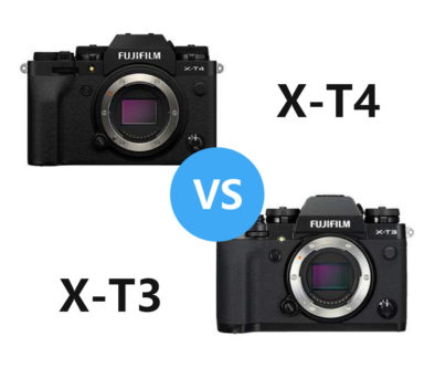 Fujifilm X-T3 vs Fujifilm X-T4