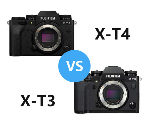 Fujifilm X-T3 vs Fujifilm X-T4