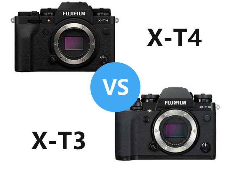 Fujifilm X-T3 vs Fujifilm X-T4