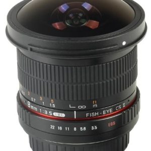 Samyang 8mm f/3,5 CSII pro Fuji X