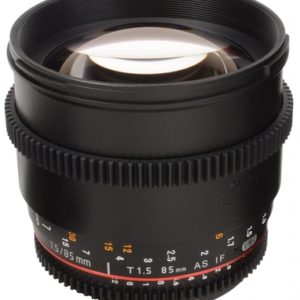 Samyang CINE 85mm T/1,5 VDSLR II pro Fuji X