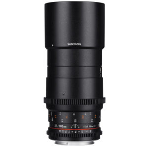 Samyang CINE 100mm T/3,1 VDSLR pro Fuji X