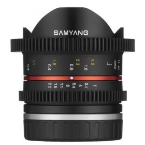 Samyang 8mm T/3,1 Cine NCS CS II pro Fuji X
