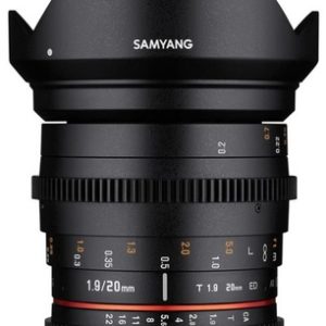 Samyang CINE 20mm T/1,9 VDSLR II ED AS UMC pro Fujifilm X