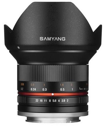 37548 Samyang 12 mm f/2,0 NCS CS pro Fuji X