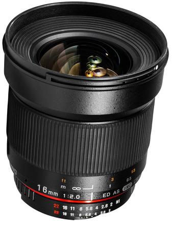 26674 Samyang 16 mm f/2,0 ED AS UMC CS pro Fuji X